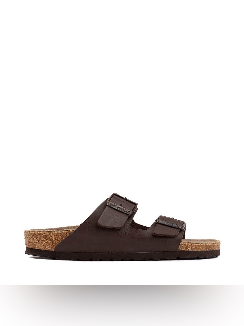 Birkenstock Two-Strap Slide Sandal - Brown